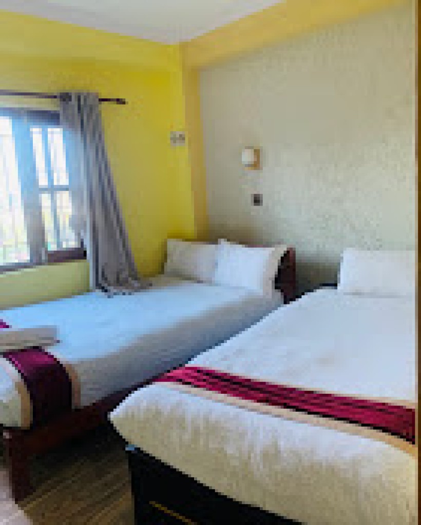 1 Double Bed-1 Single Bed