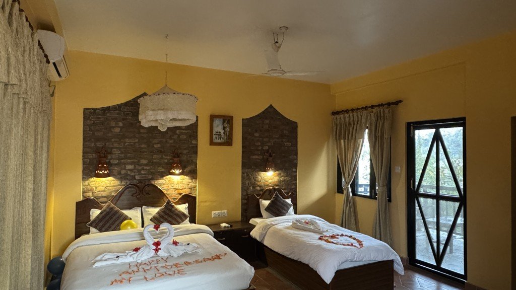 Double Bed -1, Single Bed -1
